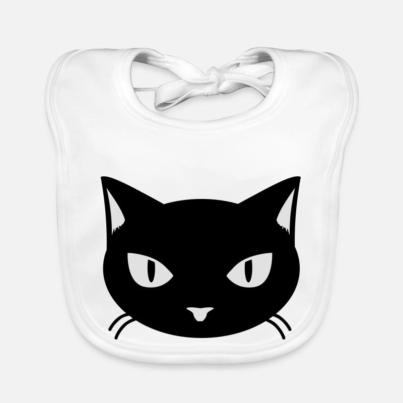 cat - kitty - katze - chat Organic Baby Bibs