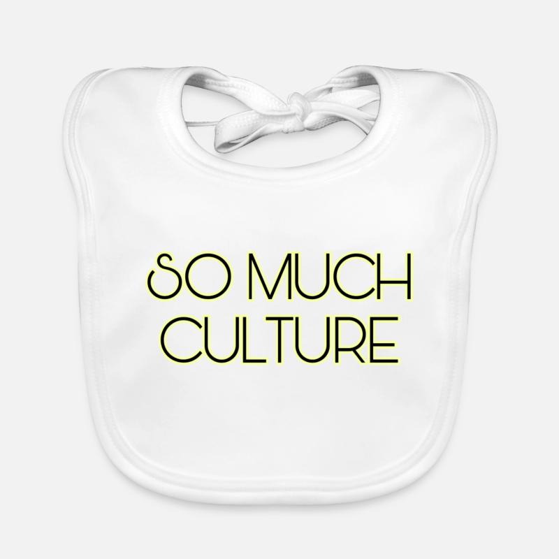 Tellement de culture Bavoir bio Bébé