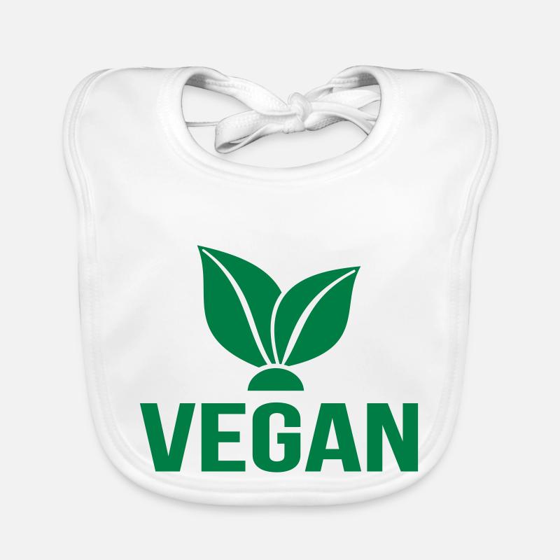 Végétalien Bavoir bio Bébé