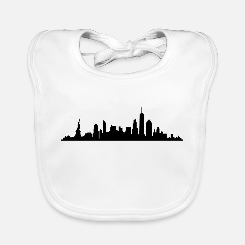 Skyline New York Baby Bio-Lätzchen