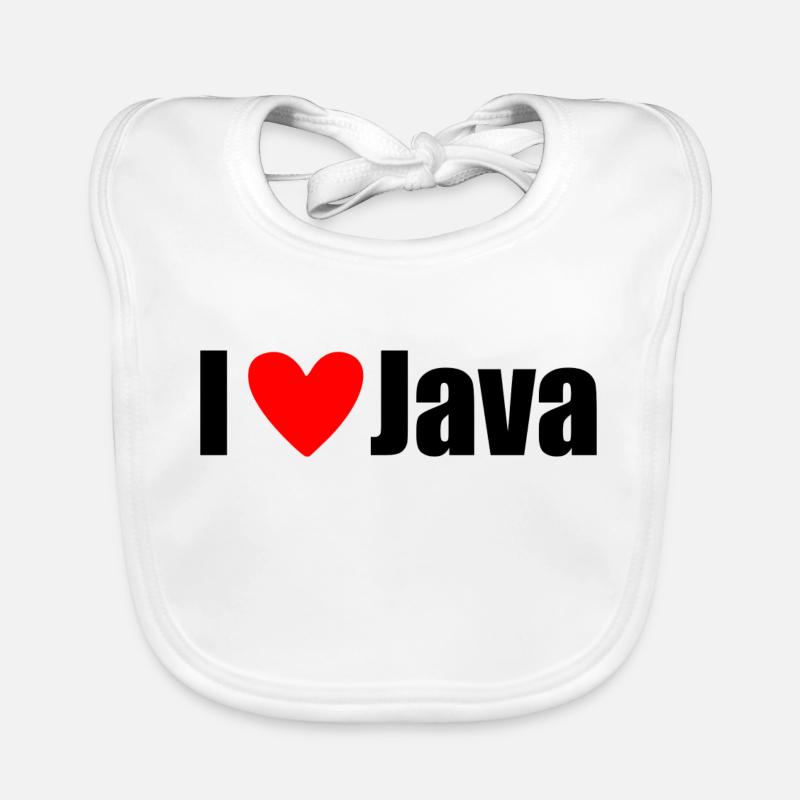 J'AIME Java Bavoir bio Bébé