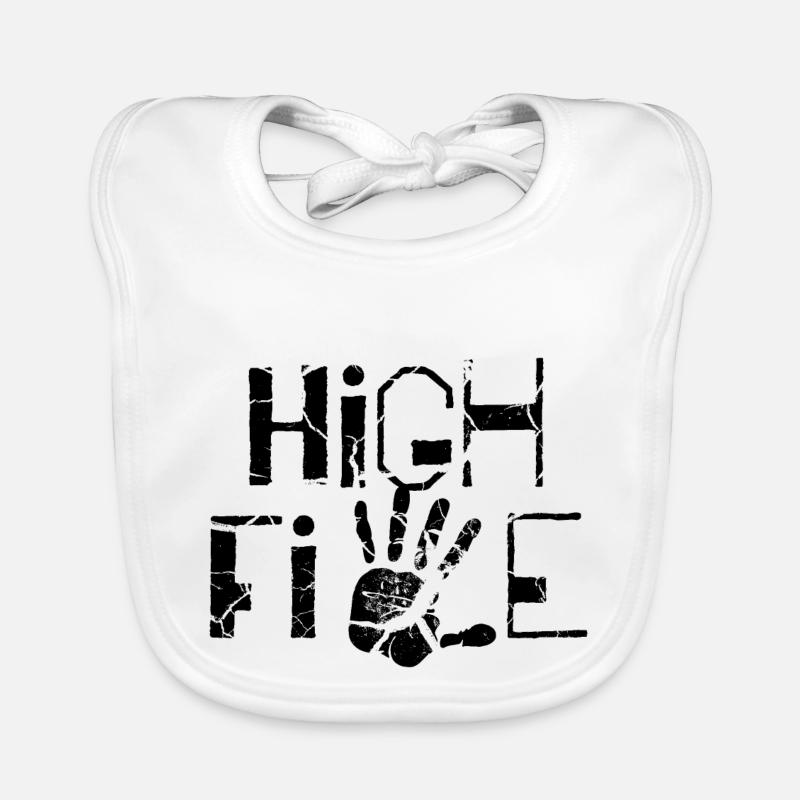 High five Baby Bio-Lätzchen
