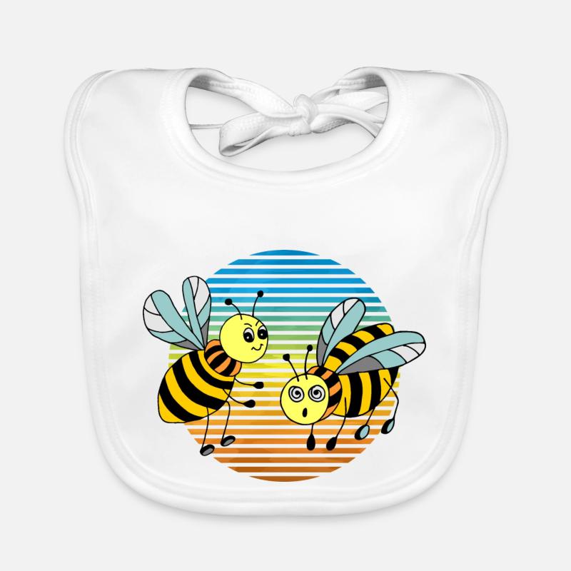 insects Organic Baby Bibs