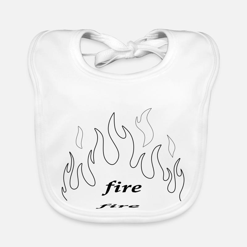 fire & flame Baby Bio-Lätzchen