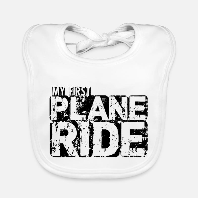 My First Plane Ride 37 Baby Bio-Lätzchen
