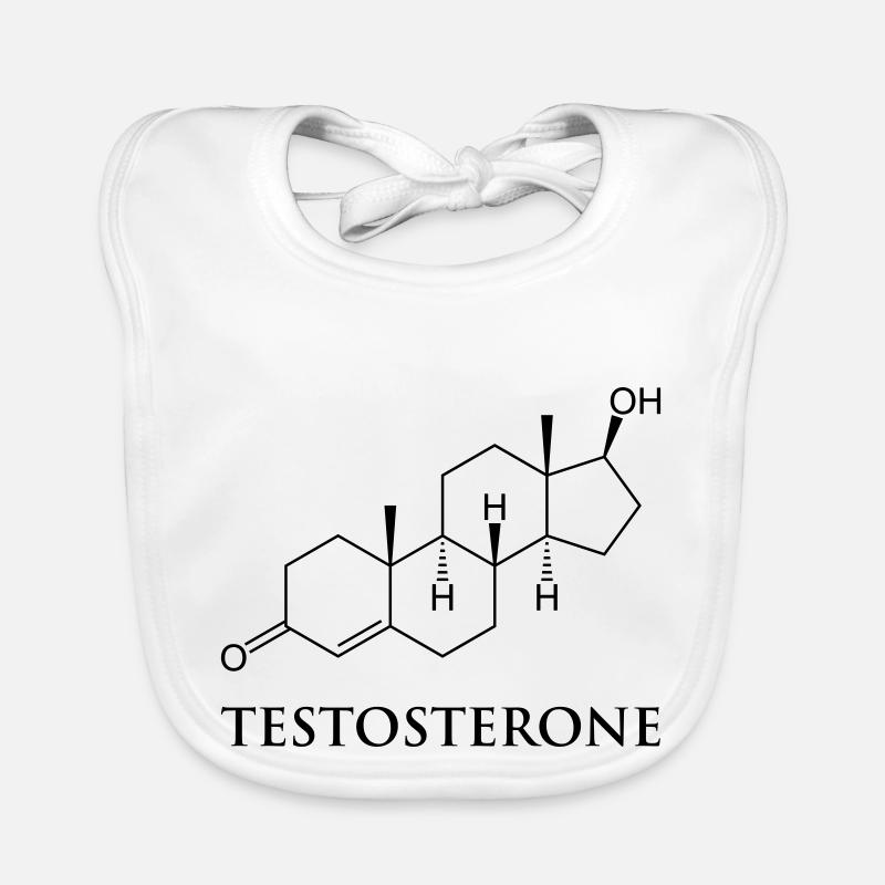 testosterone Organic Baby Bibs