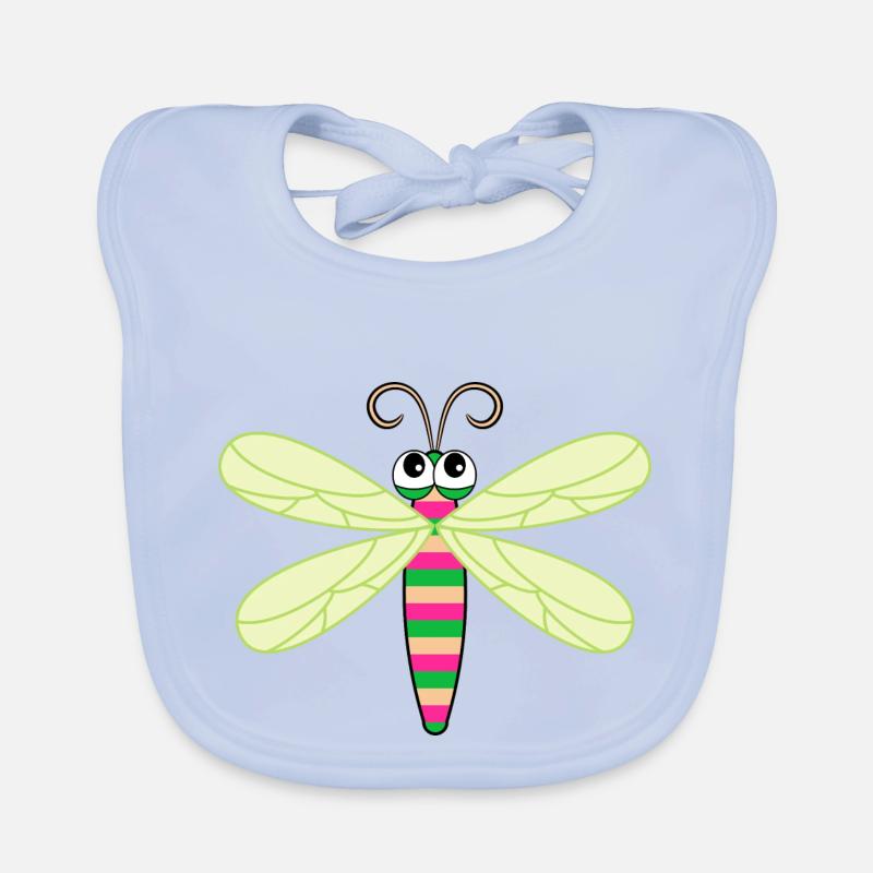 Flying Bug Organic Baby Bibs