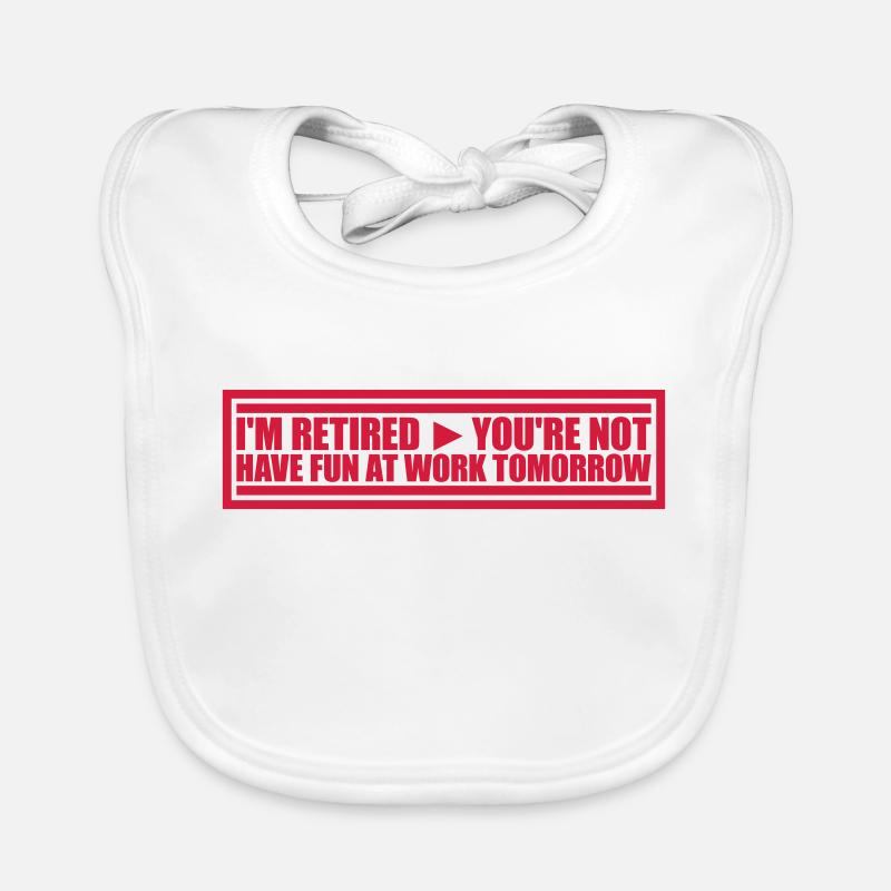 have fun at work Organic Baby Bibs