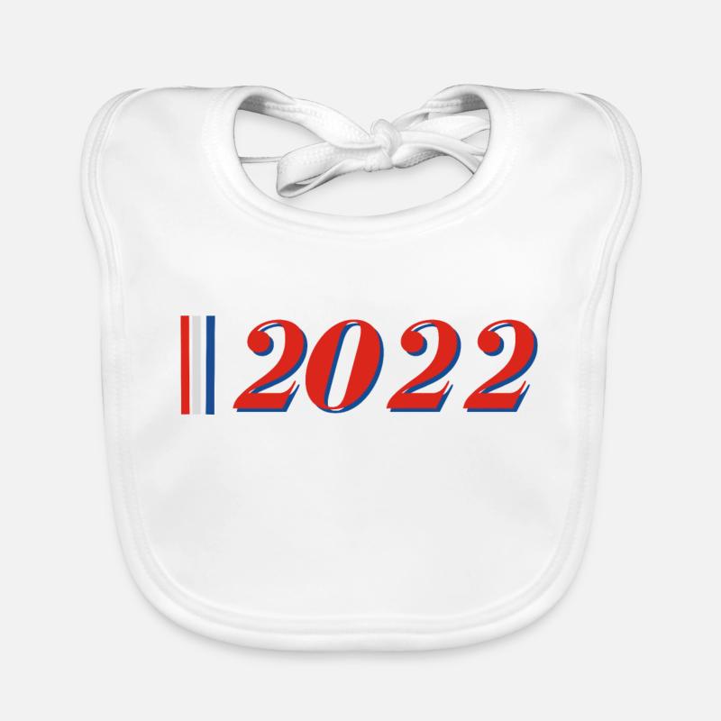 Année 2022 Bavoir bio Bébé