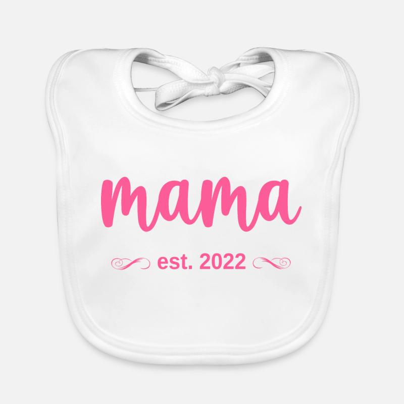 Mama Est. 2022 Organic Baby Bibs