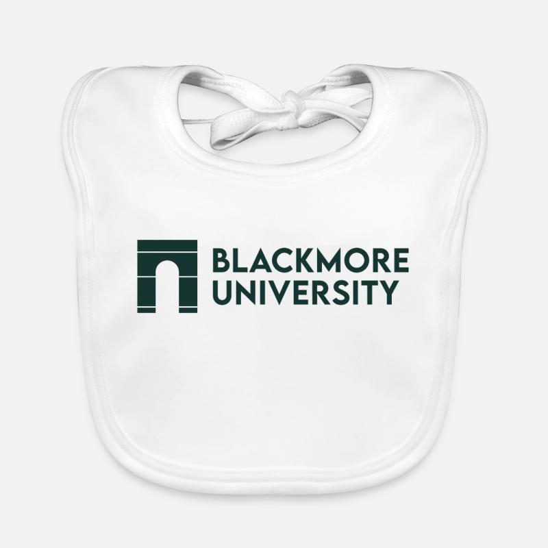 Sweat à capuche de l’Université Blackmore - Bavoir bio Bébé - blanc