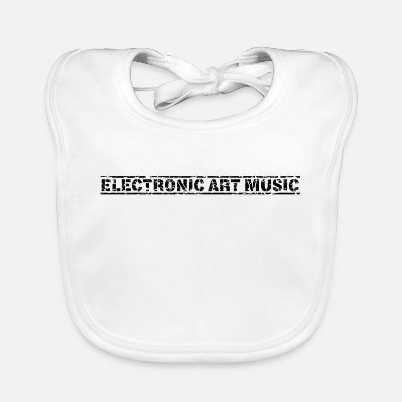 Musique d’art électronique Bavoir bio Bébé
