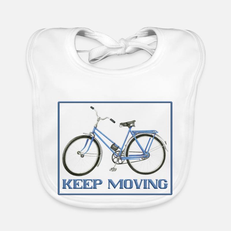 keep moving Baby Bio-Lätzchen