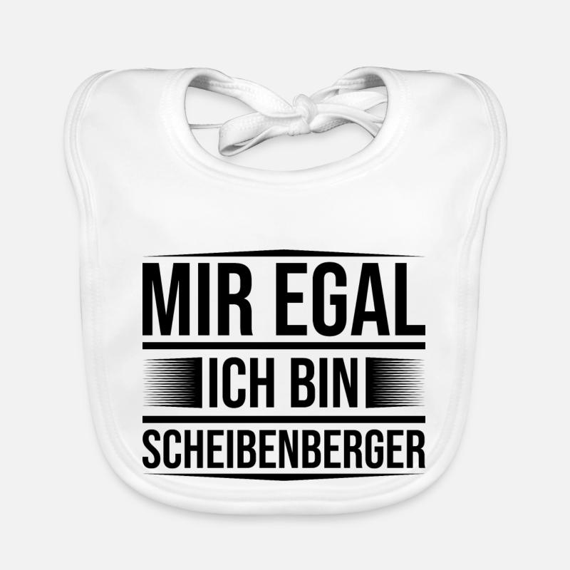 Scheibenberg mir egal Baby Bio-Lätzchen