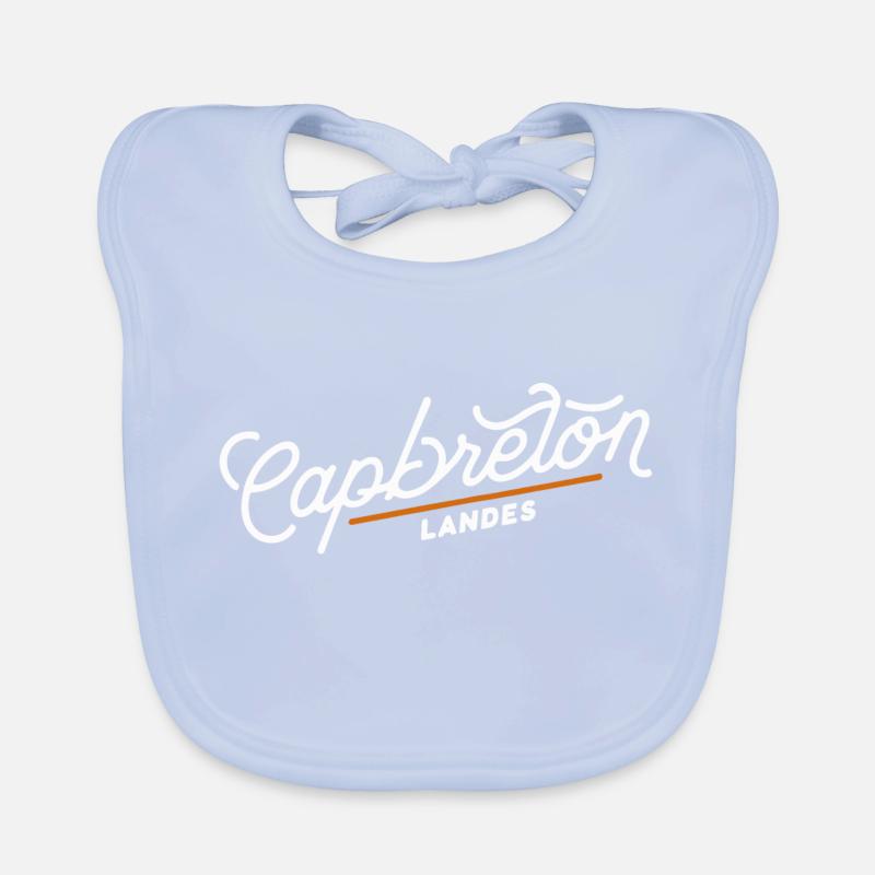 capbreton landes Bavoir bio Bébé