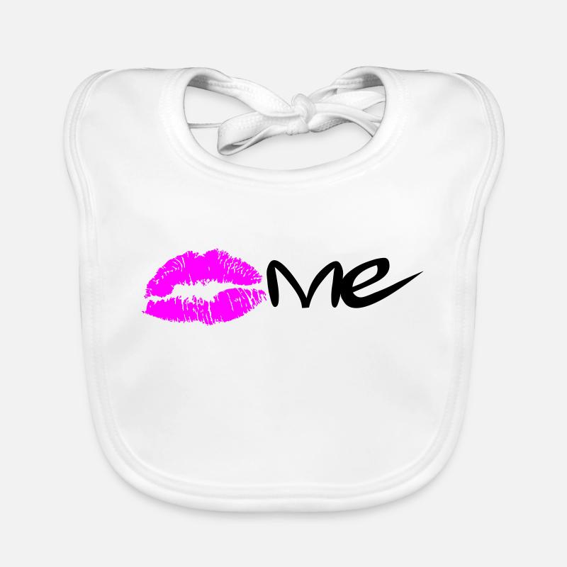 Kiss me Baby Bio-Lätzchen