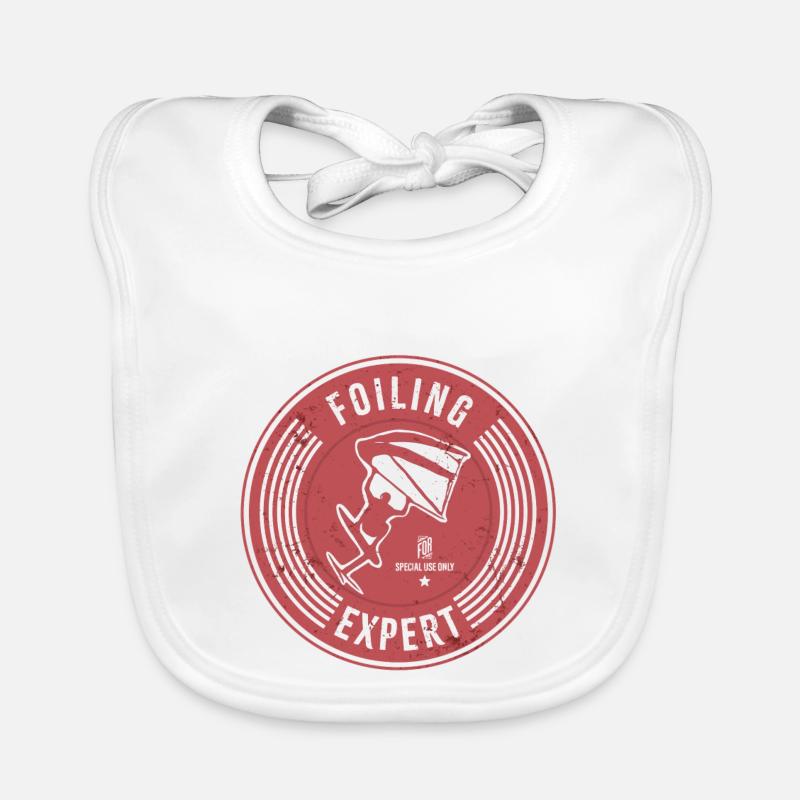 Vitage Label Wingfoiling Organic Baby Bibs