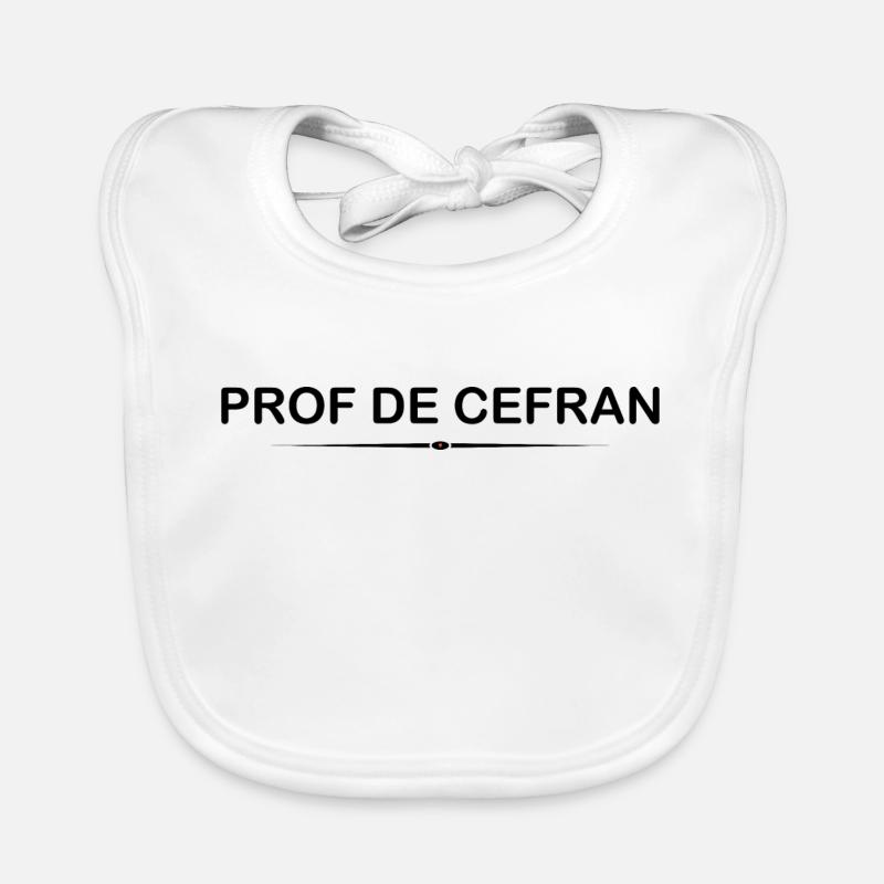 Prof de cefran - Prof de Français Bavoir bio Bébé
