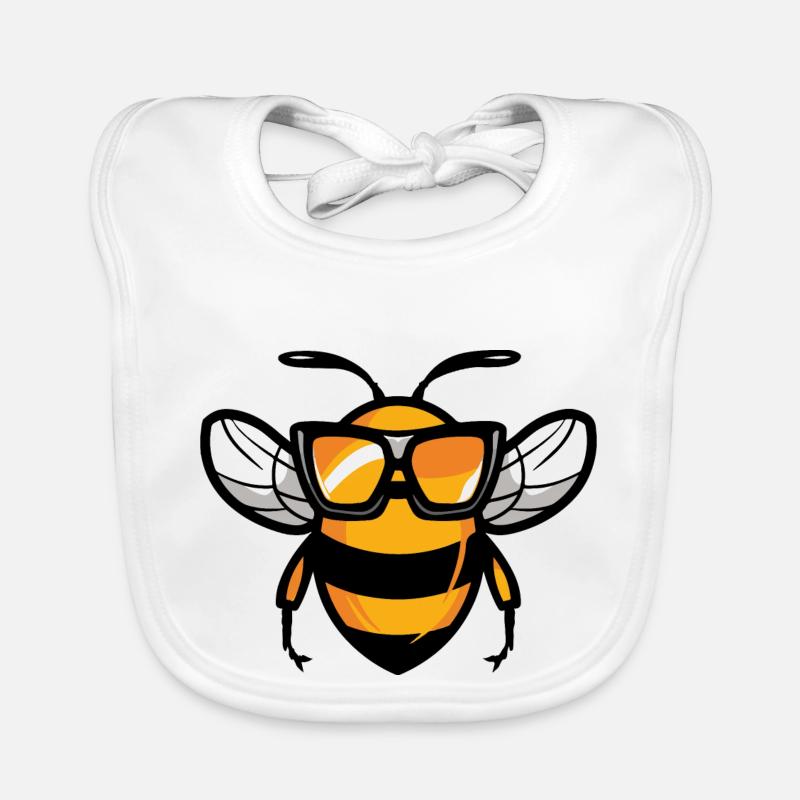 Biene Comic Cool Baby Bio-Lätzchen