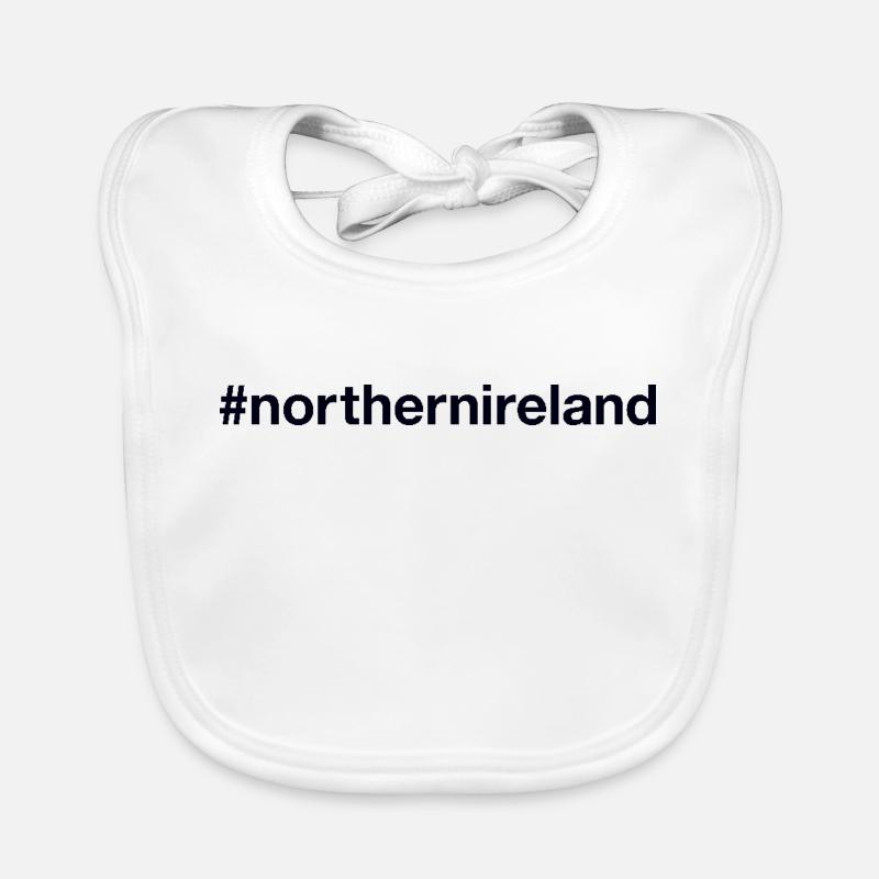 IRLANDE DU NORD Hashtag Bavoir bio Bébé