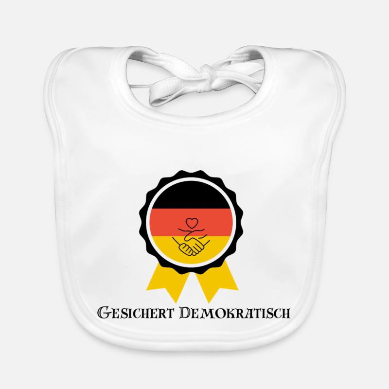 Assured Democratic | Gift Idea | Germany Organic Baby Bibs