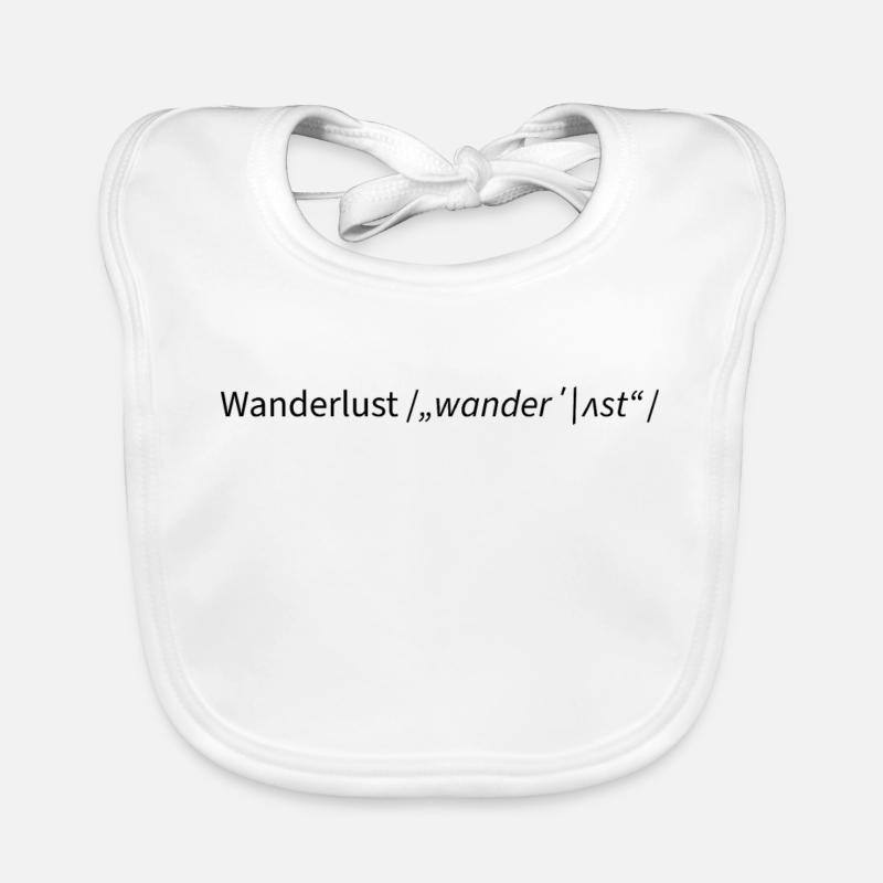 Wanderlust – La nostalgie de l’inconnu Bavoir bio Bébé