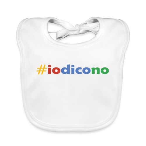 #iodicono - Bavaglino ecologico per neonato