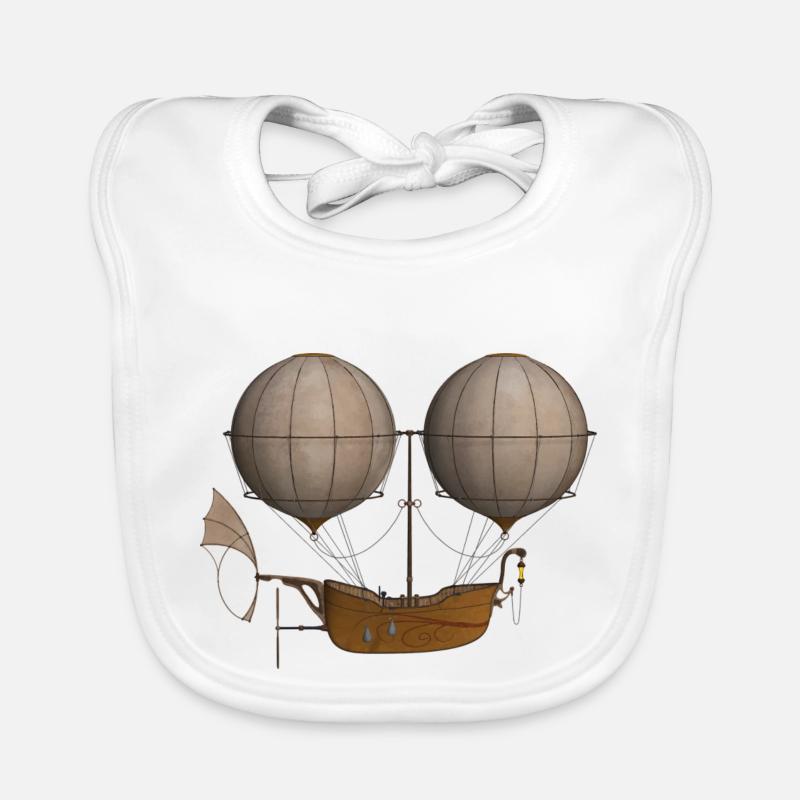 ballon dirigeable Bavoir bio Bébé