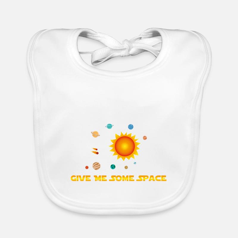 Drôle Give Me Some Déclaration de l'espace shirt Bavoir bio Bébé