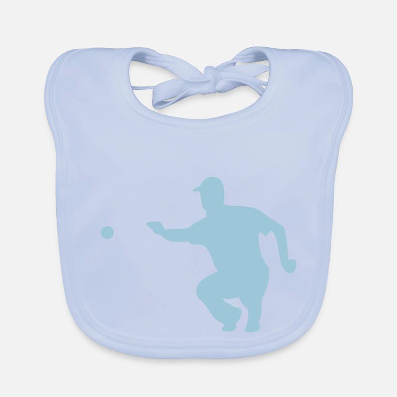 petanque1 pointer ball Organic Baby Bibs