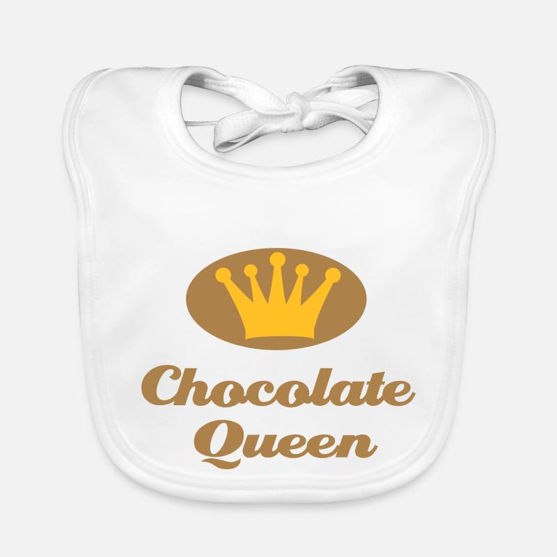 Schokolade Baby Bio-Lätzchen