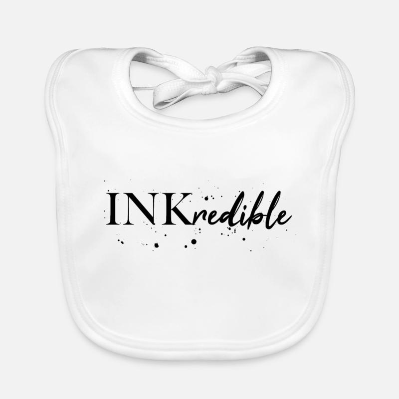 Inkredible Tinte Tattoo / Geschenk Idee Baby Bio-Lätzchen