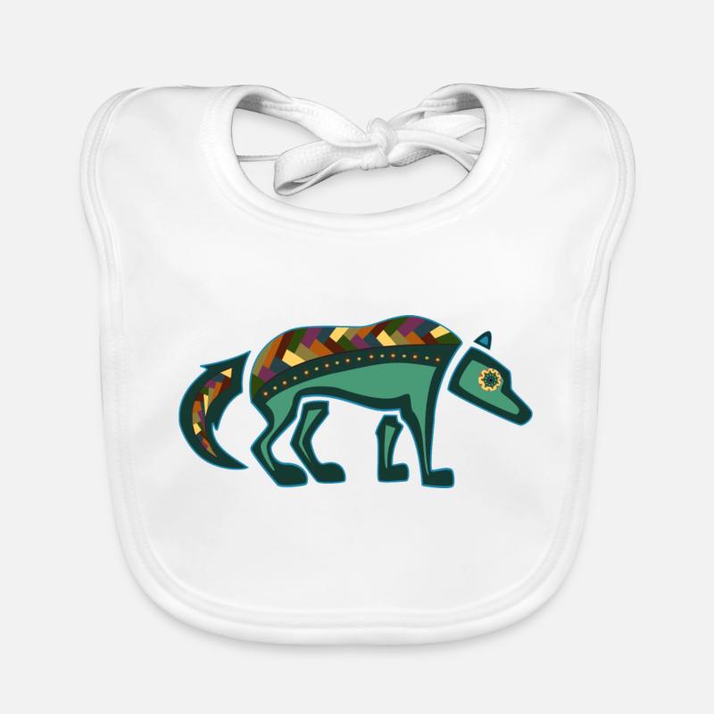 wolf Organic Baby Bibs