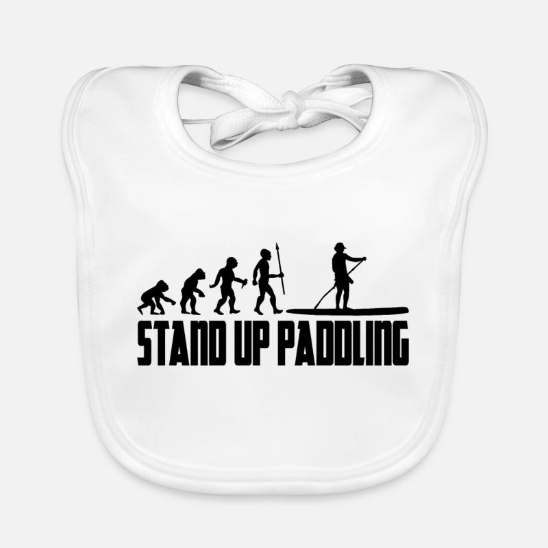 Stand Up Paddling Paddle Stand Up Paddle Evolution SUP Organic Baby Bibs