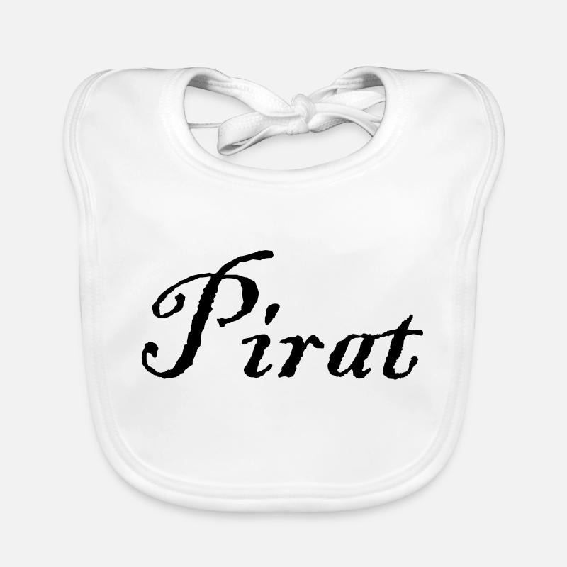 Pirates / Pirates Bavoir bio Bébé