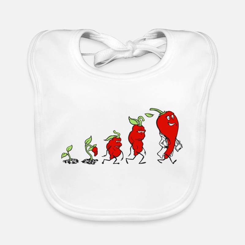 Chili Evolution Baby Bio-Lätzchen
