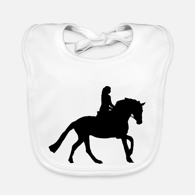 équitation Bavoir bio Bébé