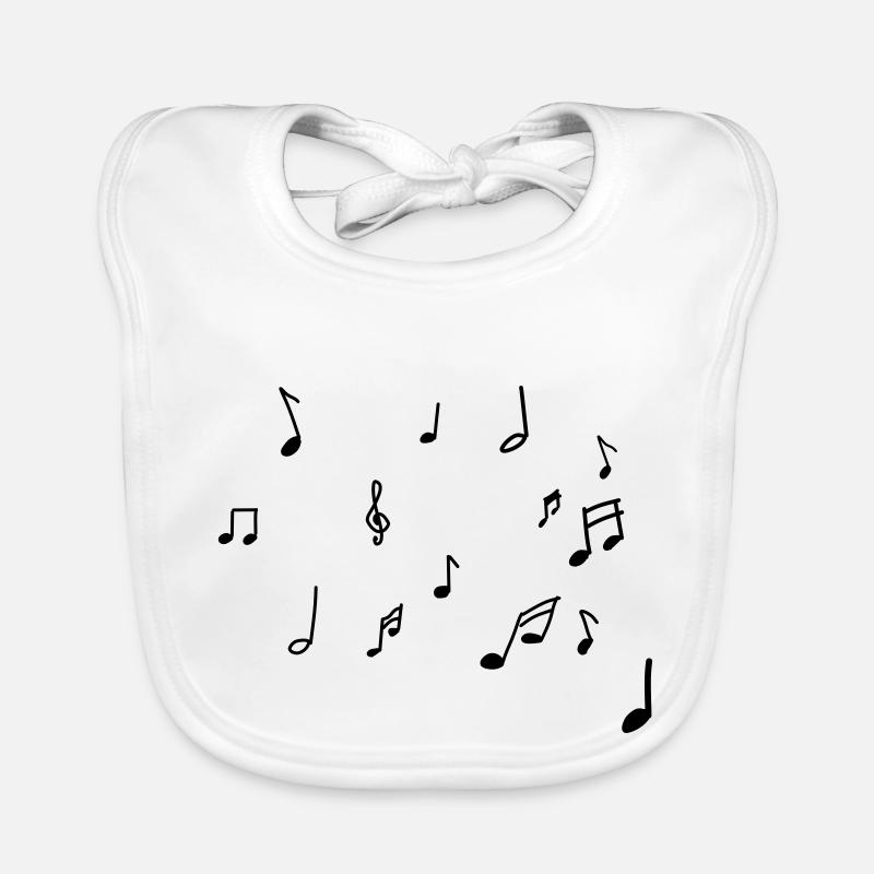 Noten Baby Bio-Lätzchen