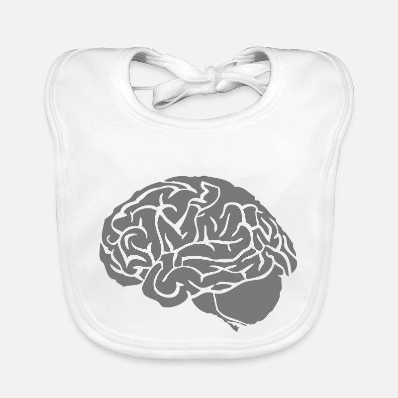 brain brain Organic Baby Bibs