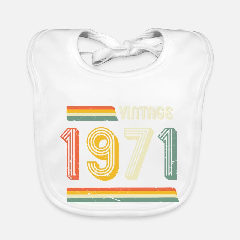 Vintage 1971 Baby Bio-Lätzchen