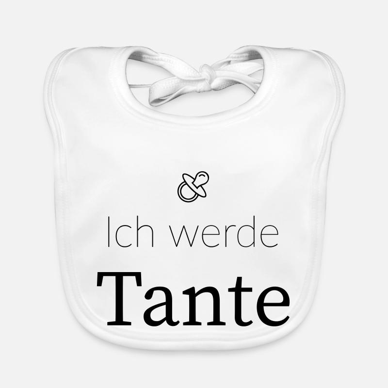 Ich werde Tante Baby Bio-Lätzchen