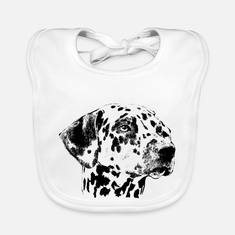 Dalmate Bavoir bio Bébé