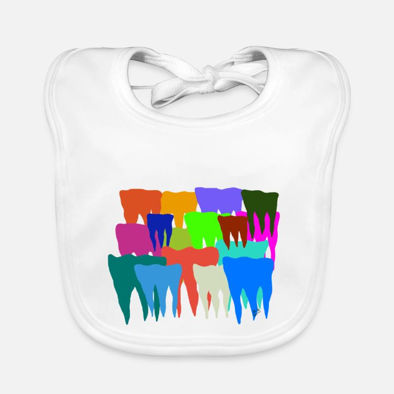 Je chie sur tes dents Bavoir bio Bébé