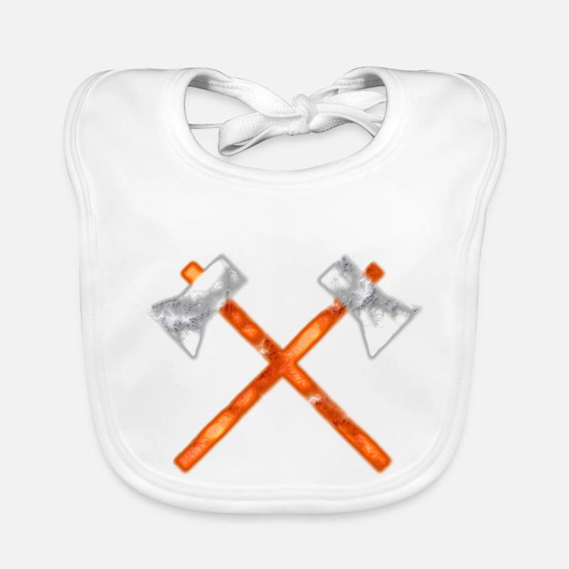 Ascia Forest Hatchet Bavaglino ecologico per neonato