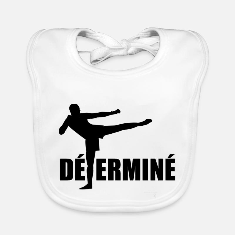 Déterminé Bavoir bio Bébé
