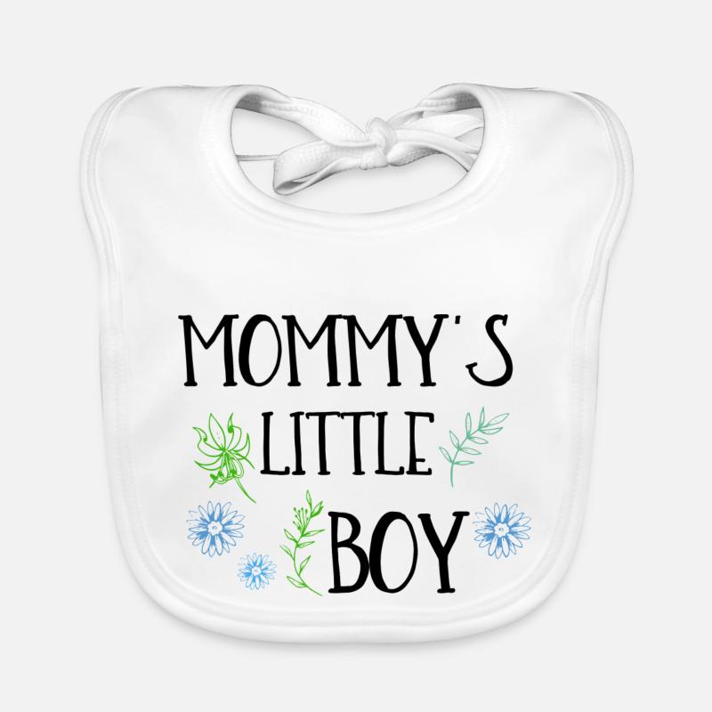 Le petit garçon de maman Bavoir bio Bébé