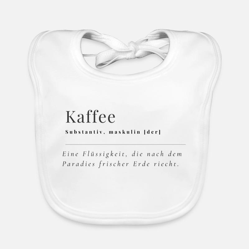 kaffee Baby Bio-Lätzchen