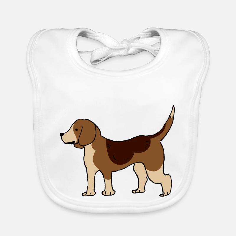 Beagle Organic Baby Bibs