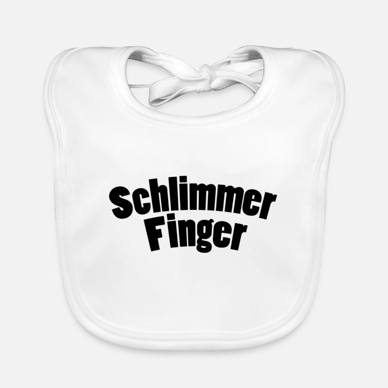 Bad finger Organic Baby Bibs