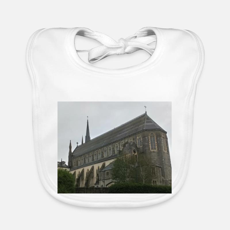 Enniskillen Cathedral, Ireland. Organic Baby Bibs